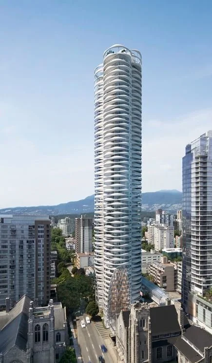 The Butterfly Tower in Vancouver