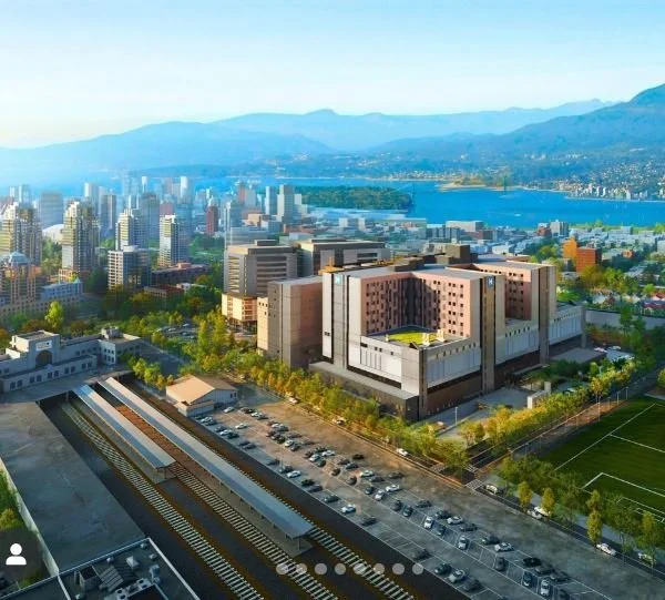 The new St. Paul's Hospital campus rendering